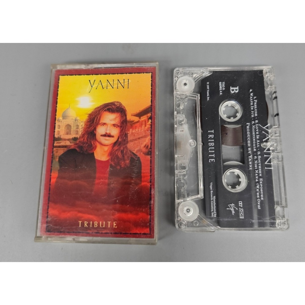 Yanni Tribute Cassette 1997 Virgin Records New Age Instrumental